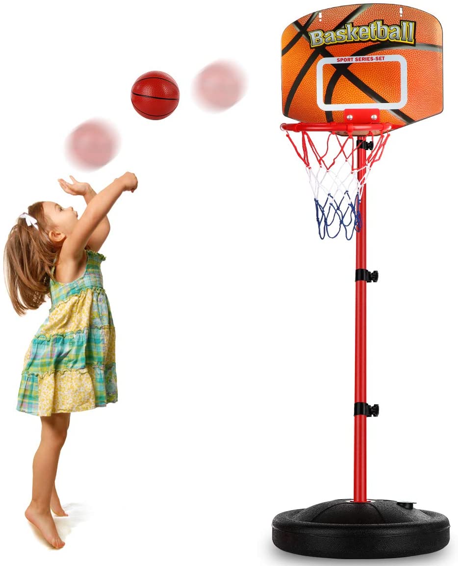 Auggie Toddler Basketball Hoop Stand