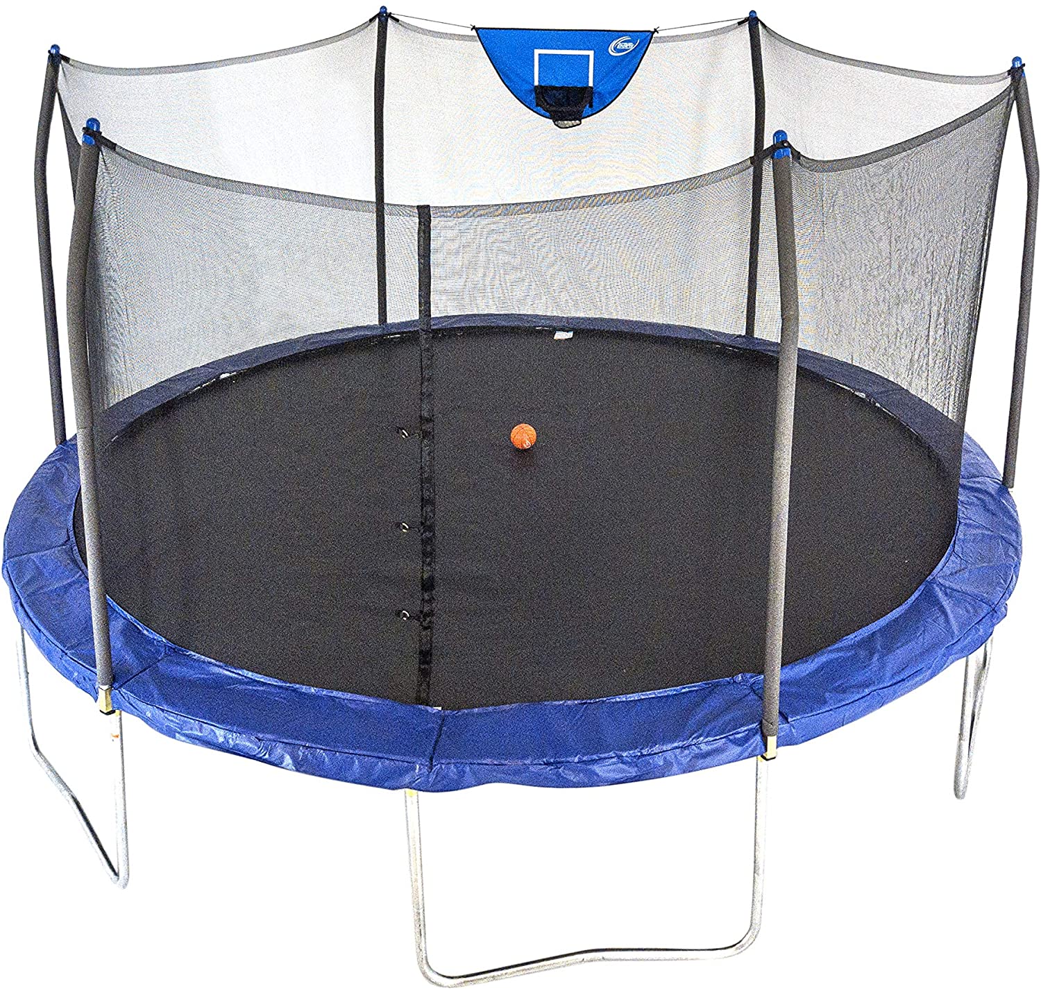 15 ft Jump N’ Dunk Trampoline Basketball Hoop