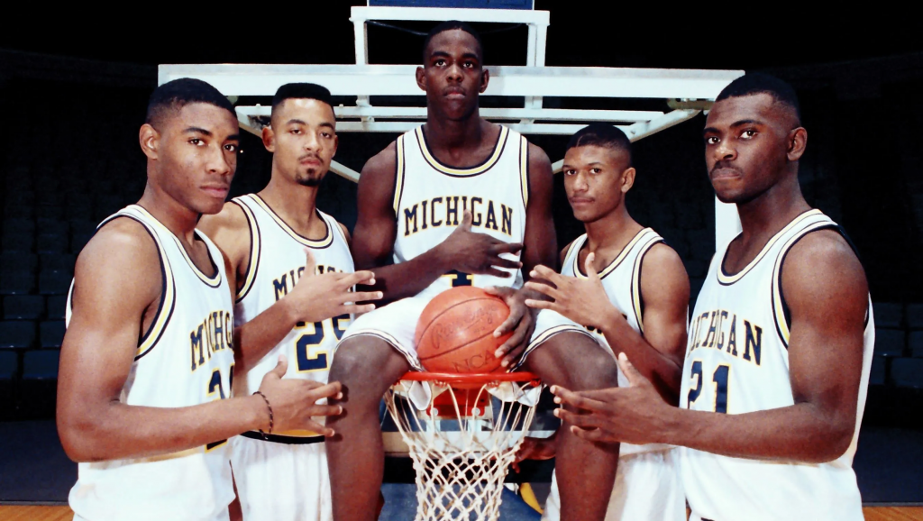 What college basketball team’s stars were nicknamed