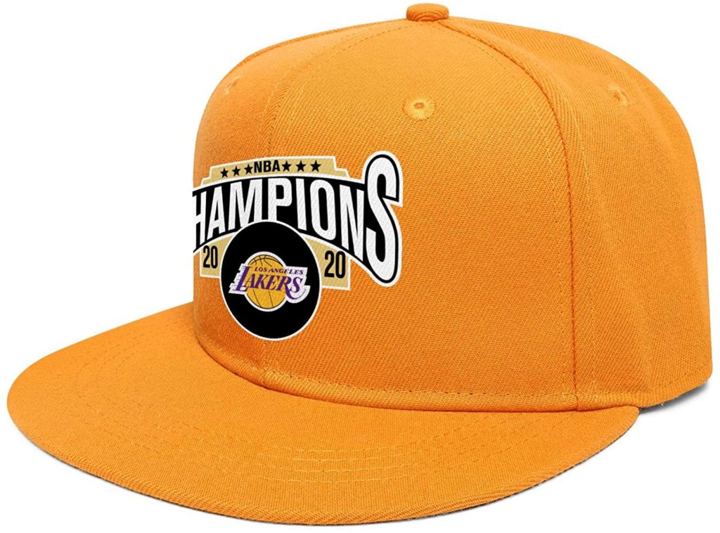 PENGJG 2020 Los Angeles Lakers Championship Snapback Hat